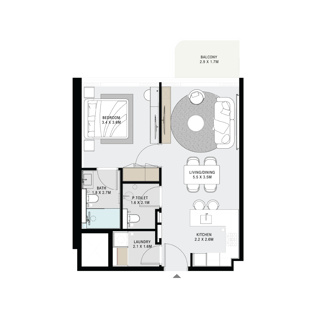 1 Bedroom